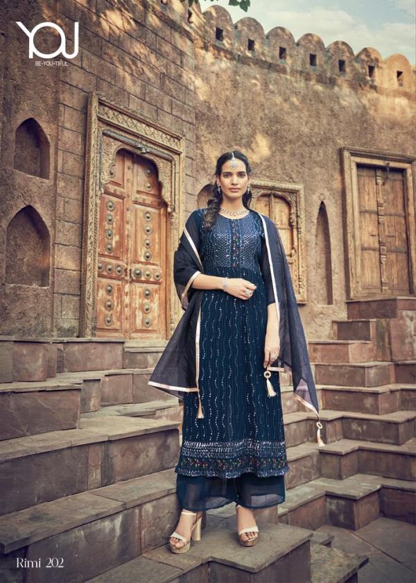 Wanna Rimi Styles Designer Kurti With Bottom Dupatta Collection